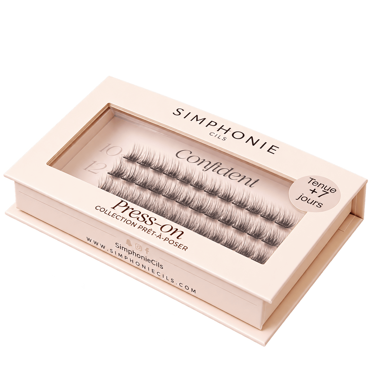 Faux cils PressOn Confident Simphonie Cils